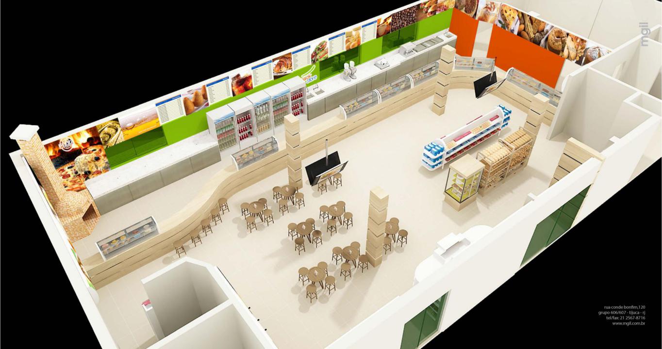Projeto Comunicação Visual Interna - Loja de Conveniência